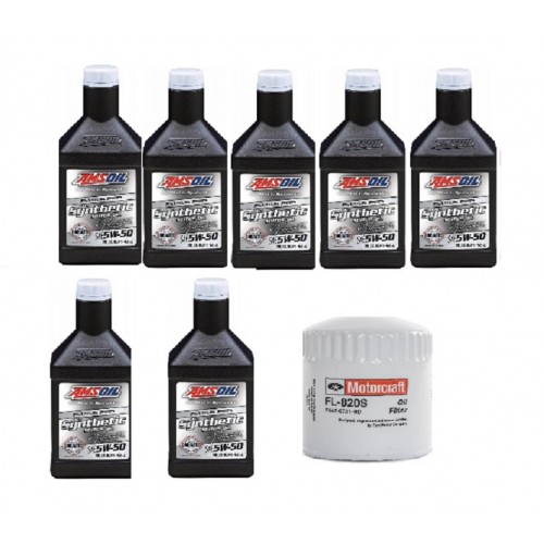 AMSOIL 5W50 + FILTRY FORD MUSTANG 5,4 07-12