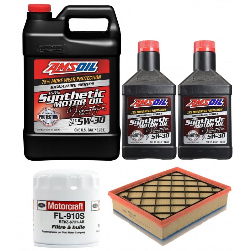 MOTORCRAFT 5W30 FULL SYNTHETIC 6L + FILTRY FORD EDGE 2,0 15-20