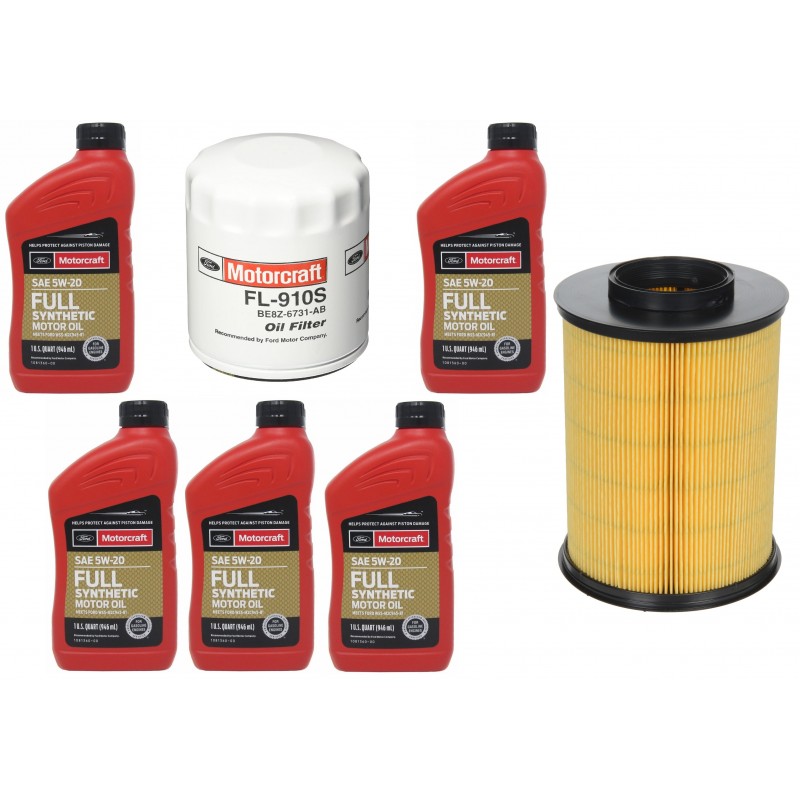 MOTORCRAFT 5W20 FULL SYNTHETIC 5L + FILTRY FORD ESCAPE 1,5 17-19