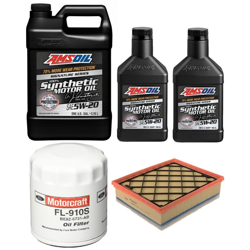 AMSOIL 5W20 ALM 5,67L + FILTRY FORD FUSION 2,5 13-20