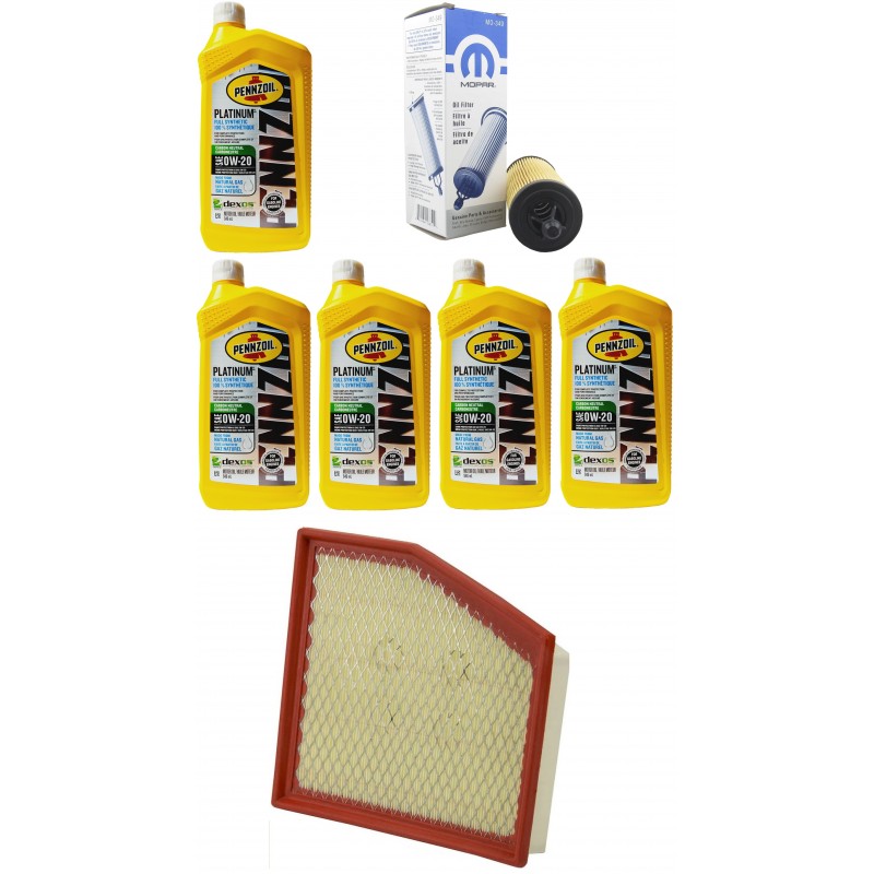 PENNZOIL 0W20 5L+ FILTRY PACIFICA 3,6 17-21