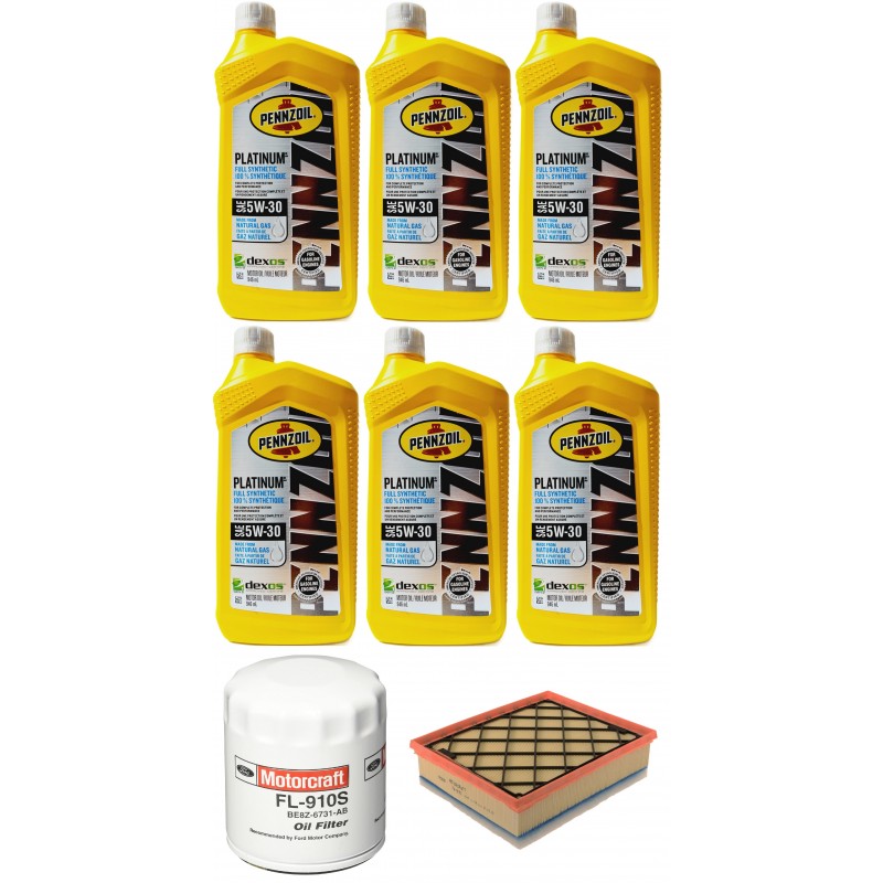 PENNZOIL 5W30 6L + FILTRY FORD EDGE 2,0 15-20