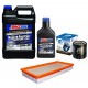 AMSOIL 10W30 ATM 4,73L + FILTRY JEEP CHEROKEE 2,5 1994-2000