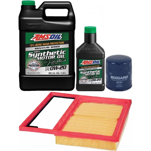 AMSOIL 0W20 ASM 4,7L + FILTRY FORD FUSION 2,0 2013-2020