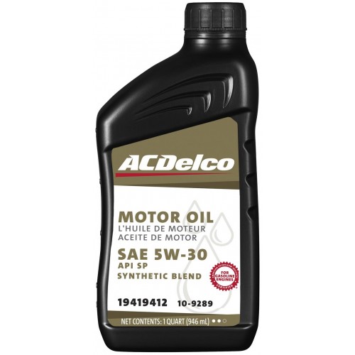 ACDELCO 5W30 SYNTHETIC BLEND (0,946 ml)