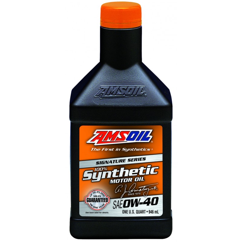 AMSOIL Signature Series Synthetic Motor Oil 0W40 0,946L